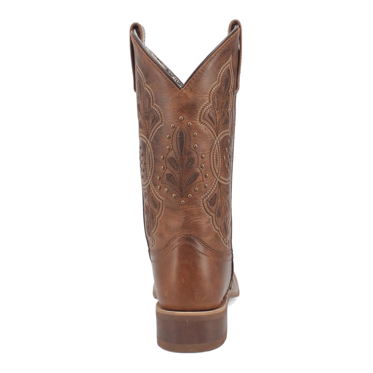 Laredo Dionne Broad Square Toe Leather Boots