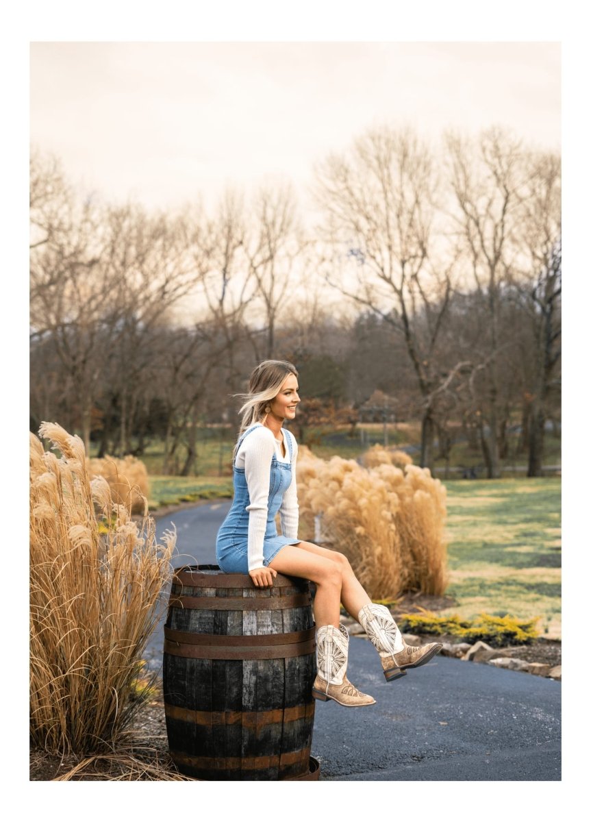 Laredo Kite Days Broad Square Toe Leather Boots