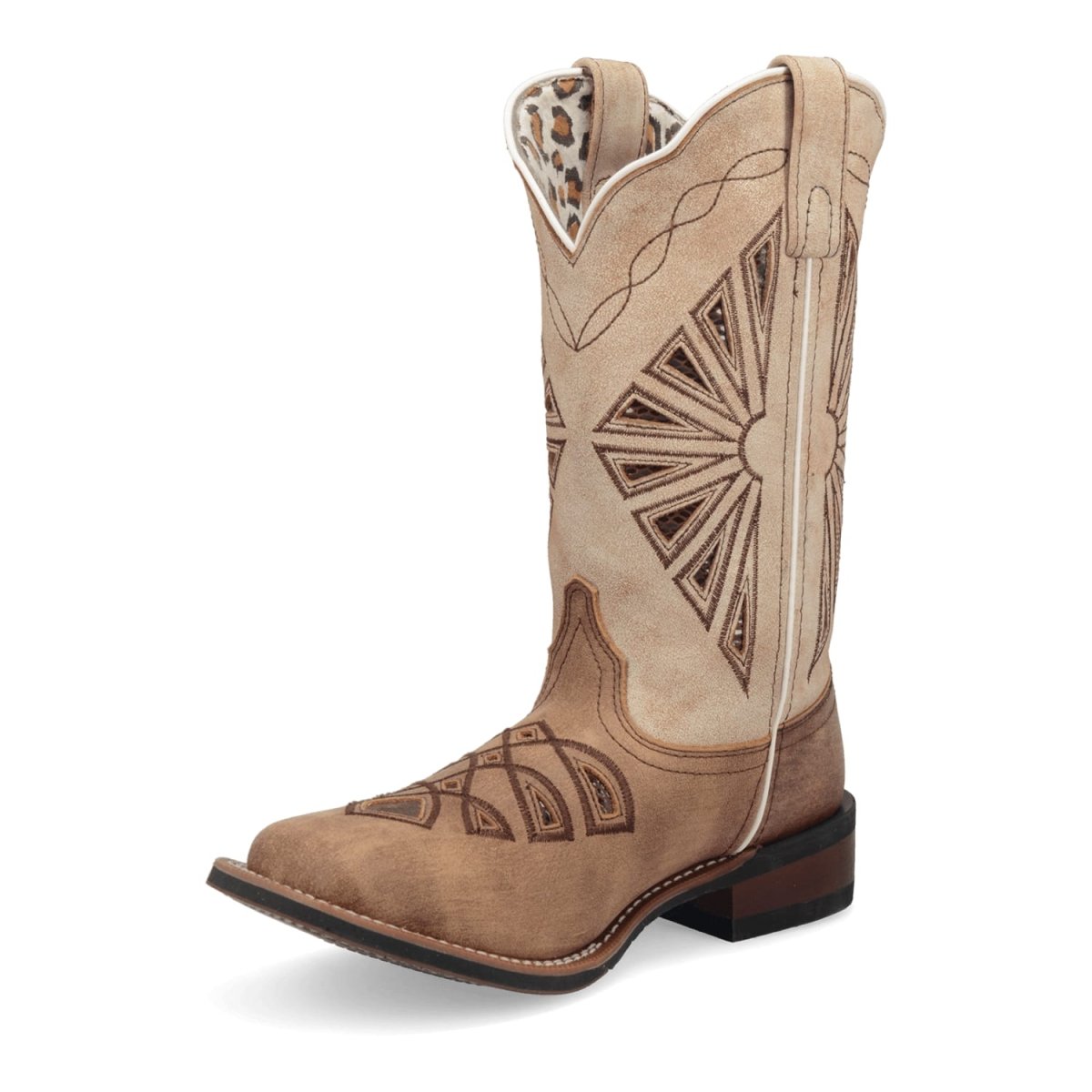 Laredo Kite Days Broad Square Toe Leather Boots