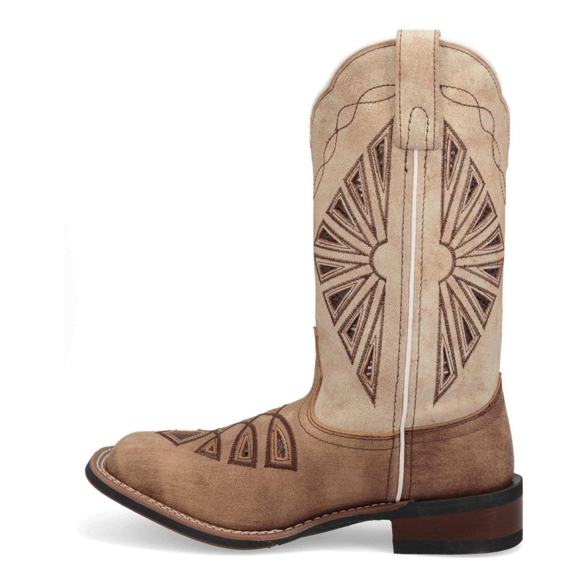 Laredo Kite Days Broad Square Toe Leather Boots