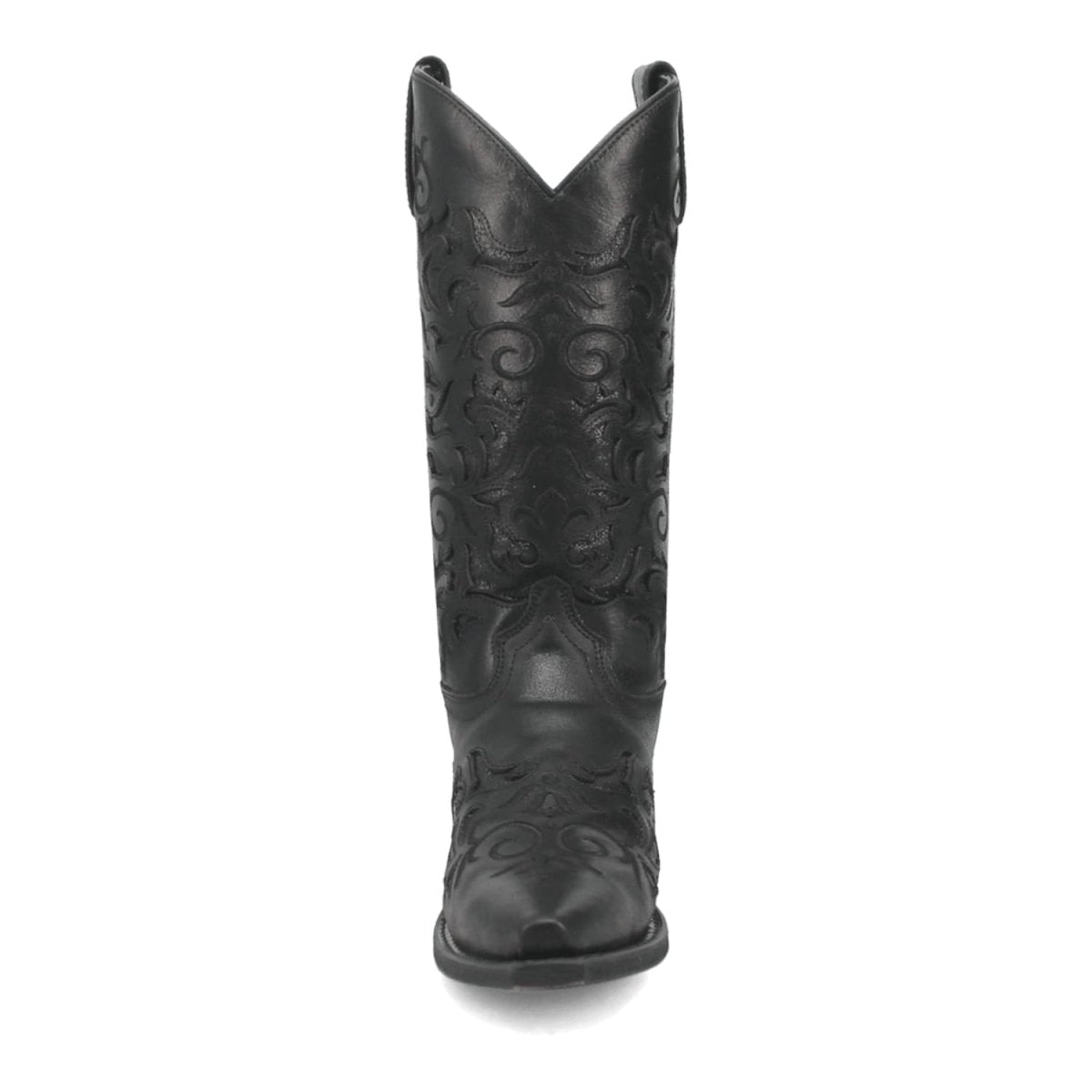 Laredo Night Sky Black Snip Toe Leather Boots