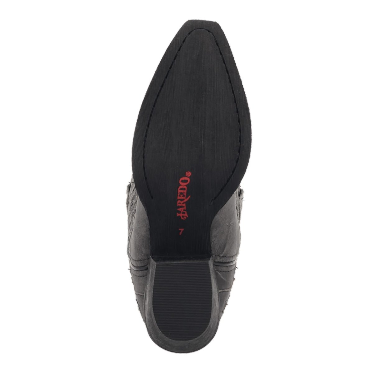 Laredo Stevie Snip Toe Black Leather Boots for Women