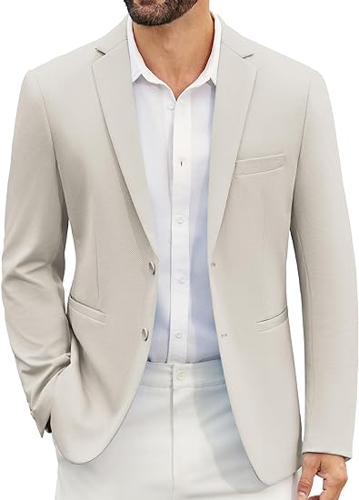 Men's Knit Blazer - AlligatorWarehouse