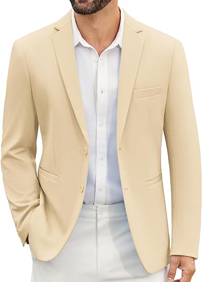 Men's Knit Blazer - AlligatorWarehouse