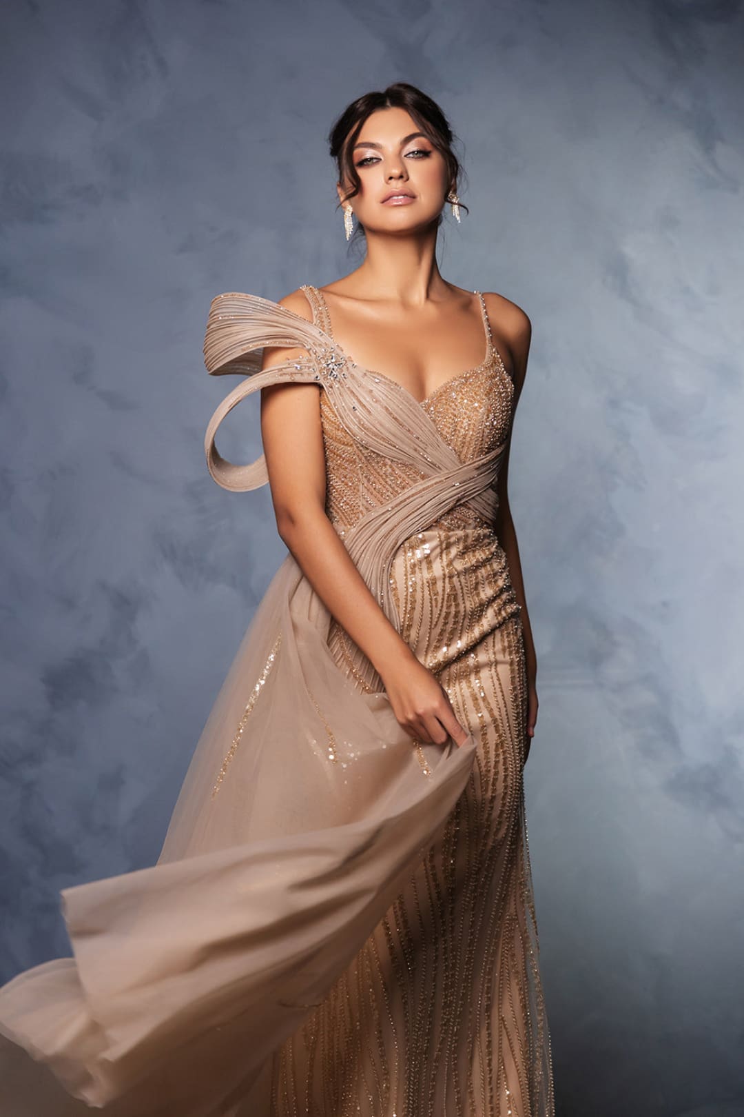 Long Plus Size Prom Dress A-Line Evening Gown By Royal Queen RQ8175B
