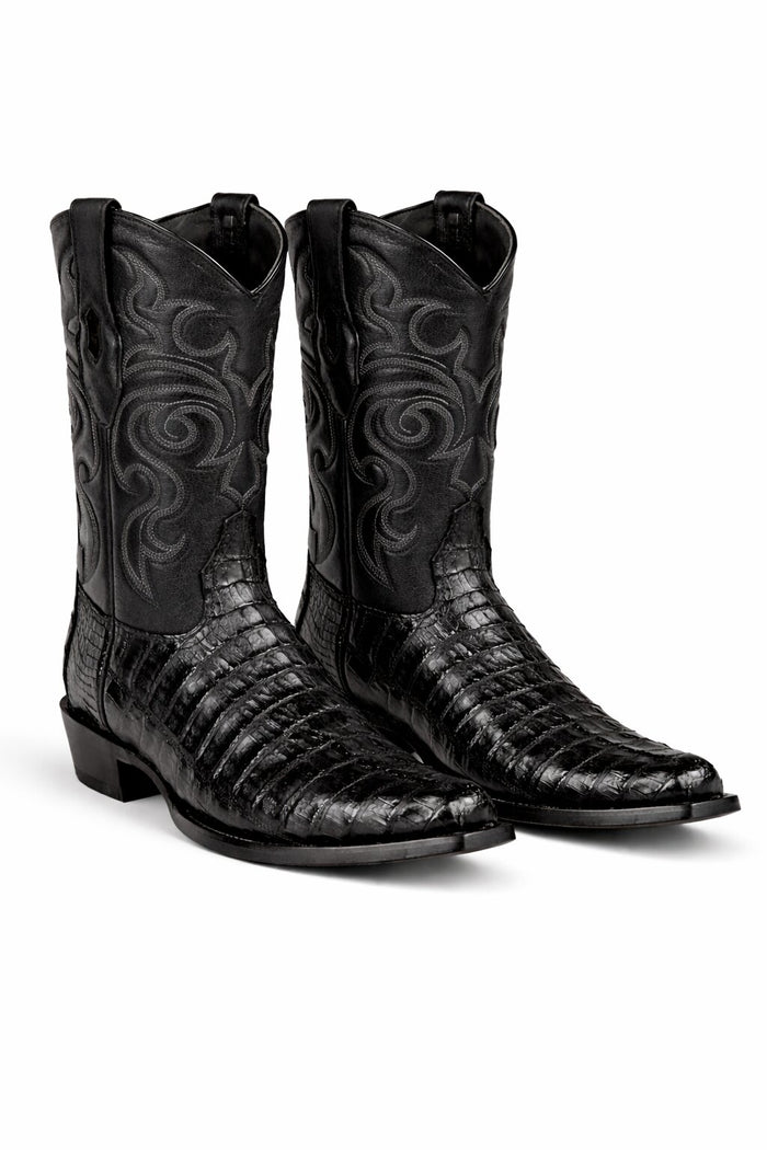 Men's Los Altos Caiman Tail Snip Toe Boots