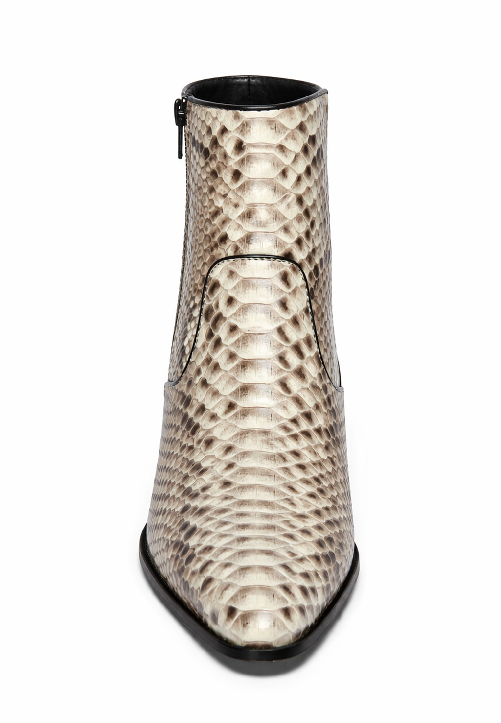 Python Snakeskin Mens Ankle Cowboy Boot