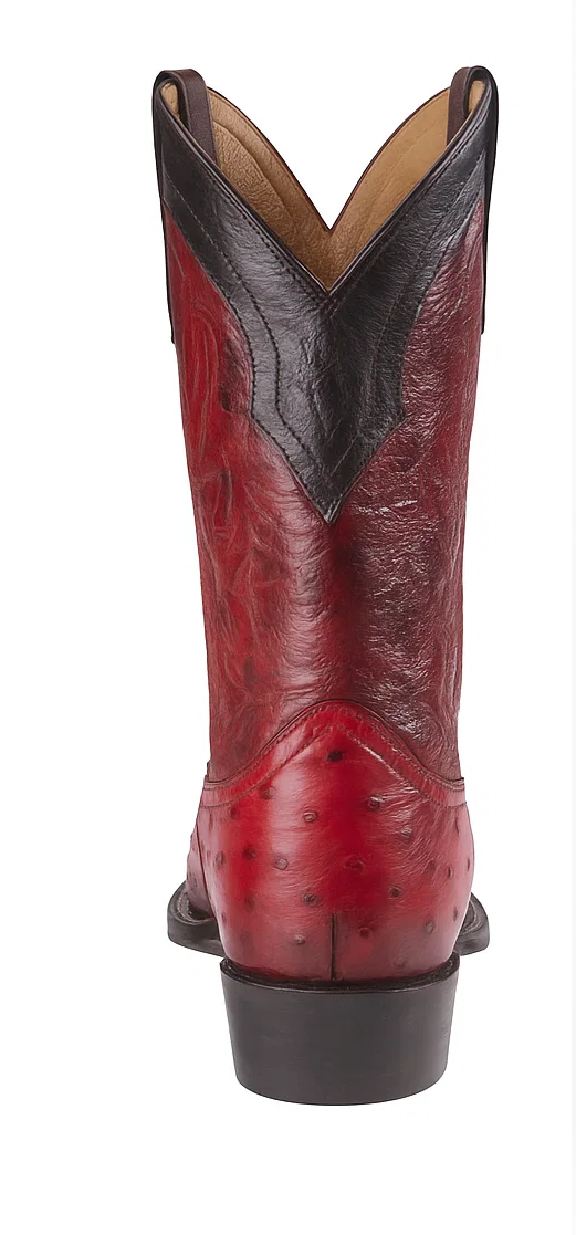 los-altos-boots-ostrich-faded-red-pointed