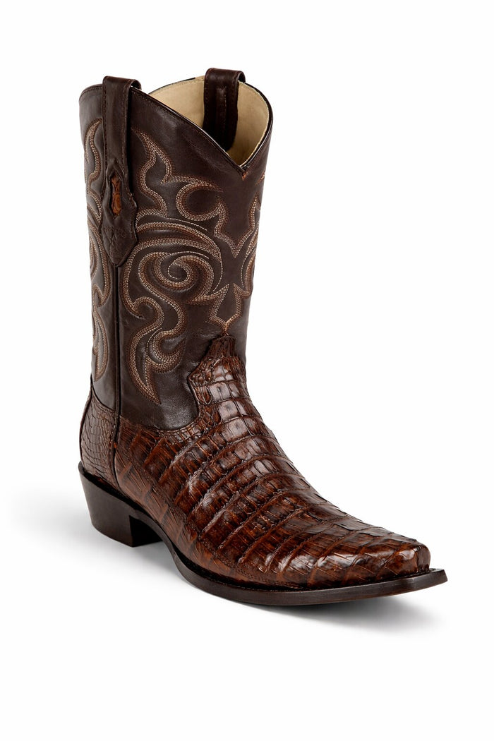 Men's Los Altos Caiman Tail Snip Toe Boots