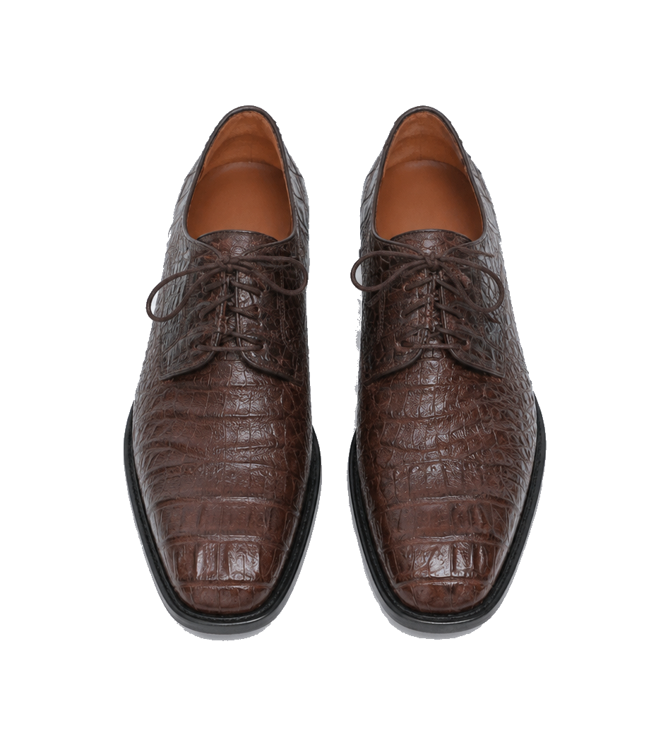 Los Altos Genuine Caiman Oxford Dress Shoe
