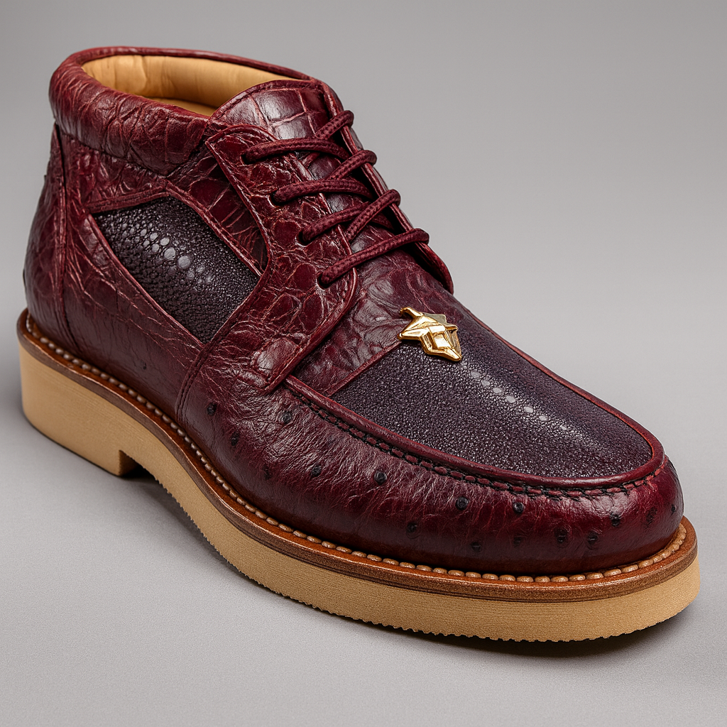 Los Altos Stingray and Ostrich Casual Shoes