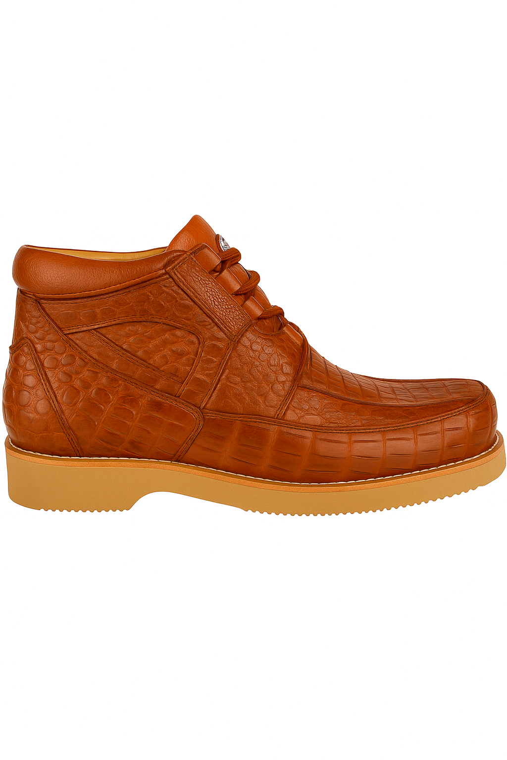 Zapato Piel de Cocodrilo Caiman y Avestruz LAB-ZA050203