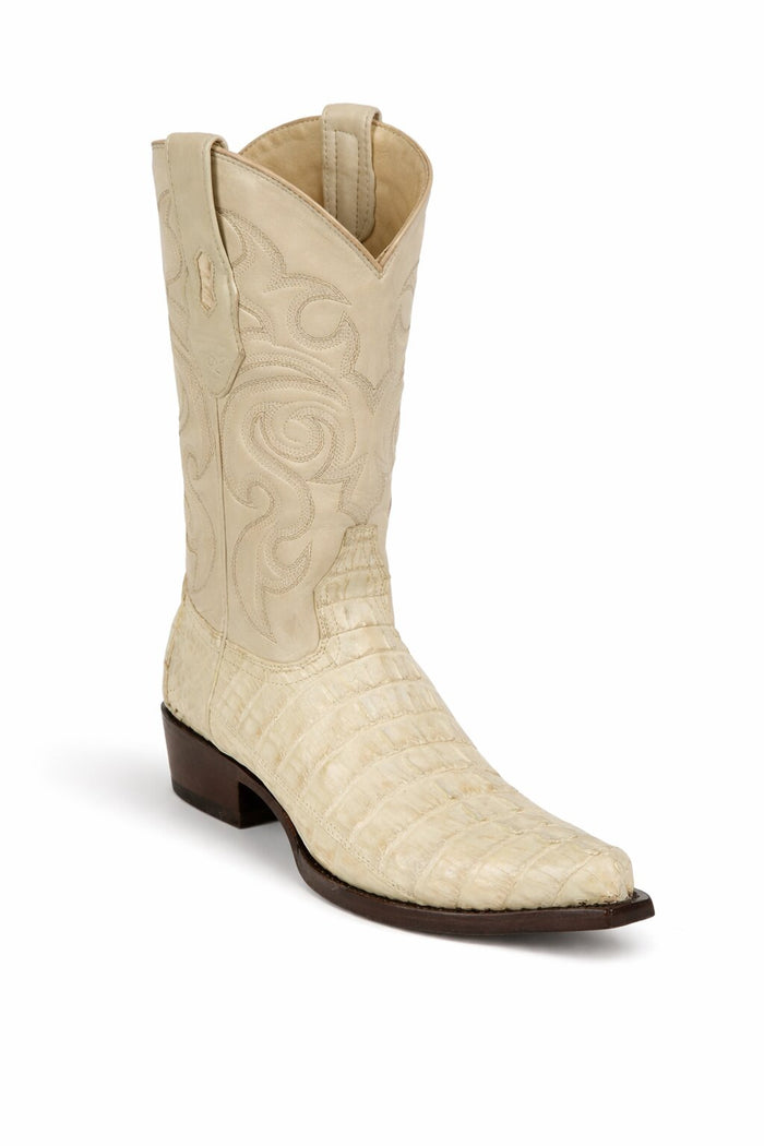 Men's Los Altos Caiman Tail Snip Toe Boots