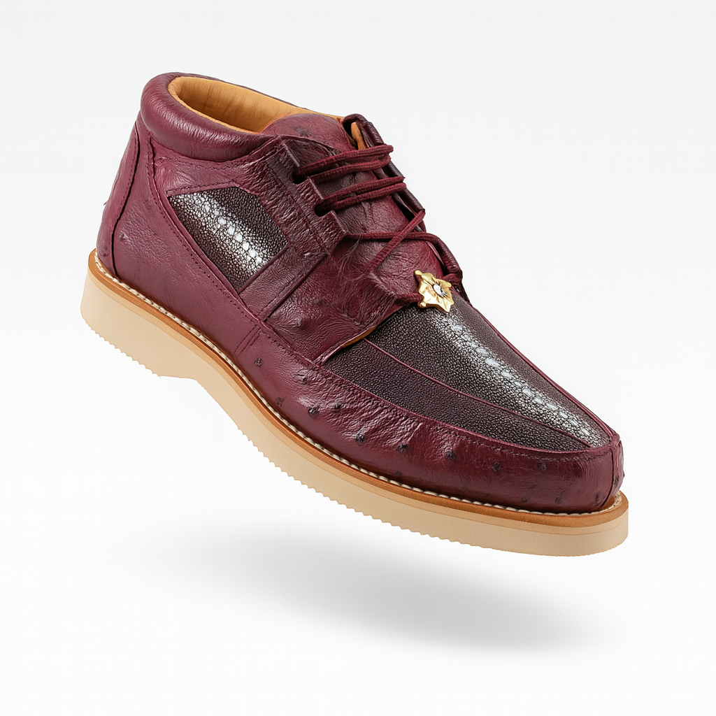 Los Altos Stingray and Ostrich Casual Shoes