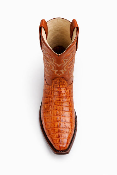 Men's Los Altos Caiman Tail Snip Toe Boots