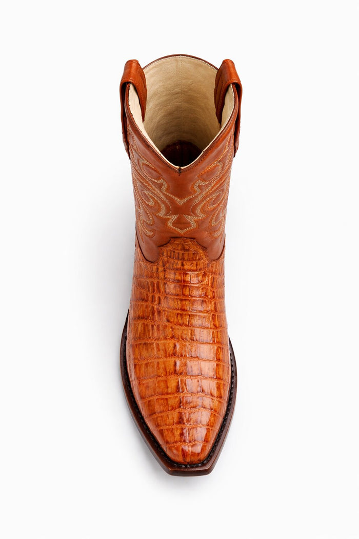 Men's Los Altos Caiman Tail Snip Toe Boots