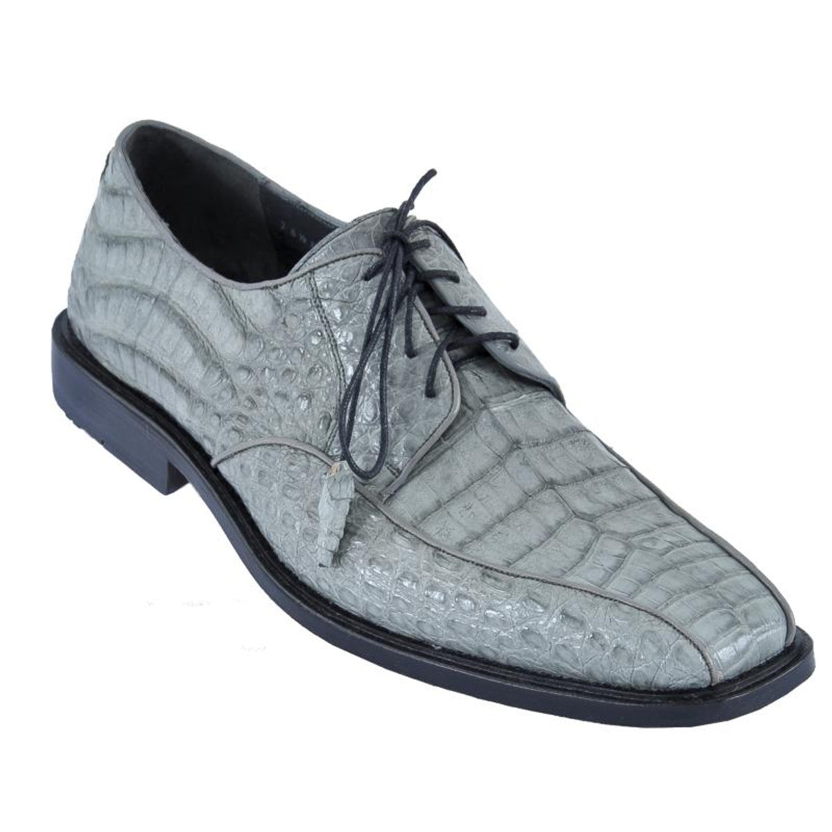 Los Altos Gray Crocodile Bike Toe Shoes Gator