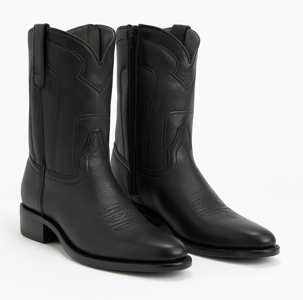 los-altos-mens-belmont-finish-black-leather-zipper-roper-heel-toe-boot