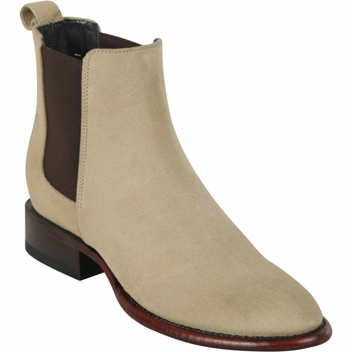Men's Oryx Suede Leather Short Boots by Los Altos