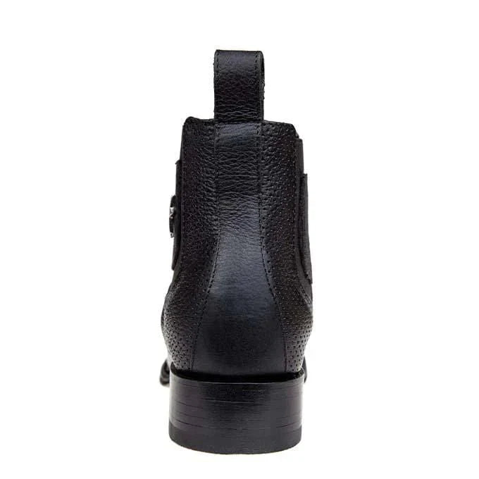 Los Altos Caiman Belly Wide Square Toe Boots