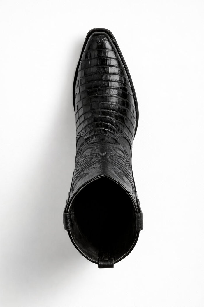 Men's Los Altos Caiman Tail Snip Toe Boots