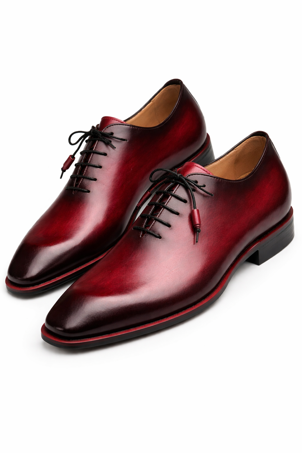 Dietro Whole Cut Oxford Burgundy by Mezlan
