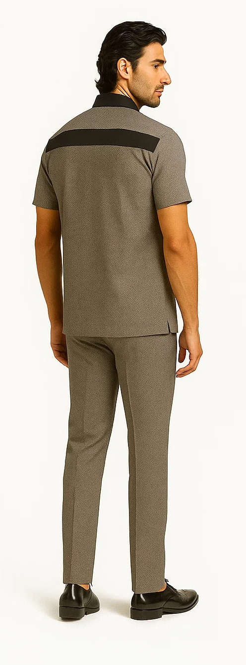 Men’s Houndstooth 2-Piece Walking Suit - Zacchi