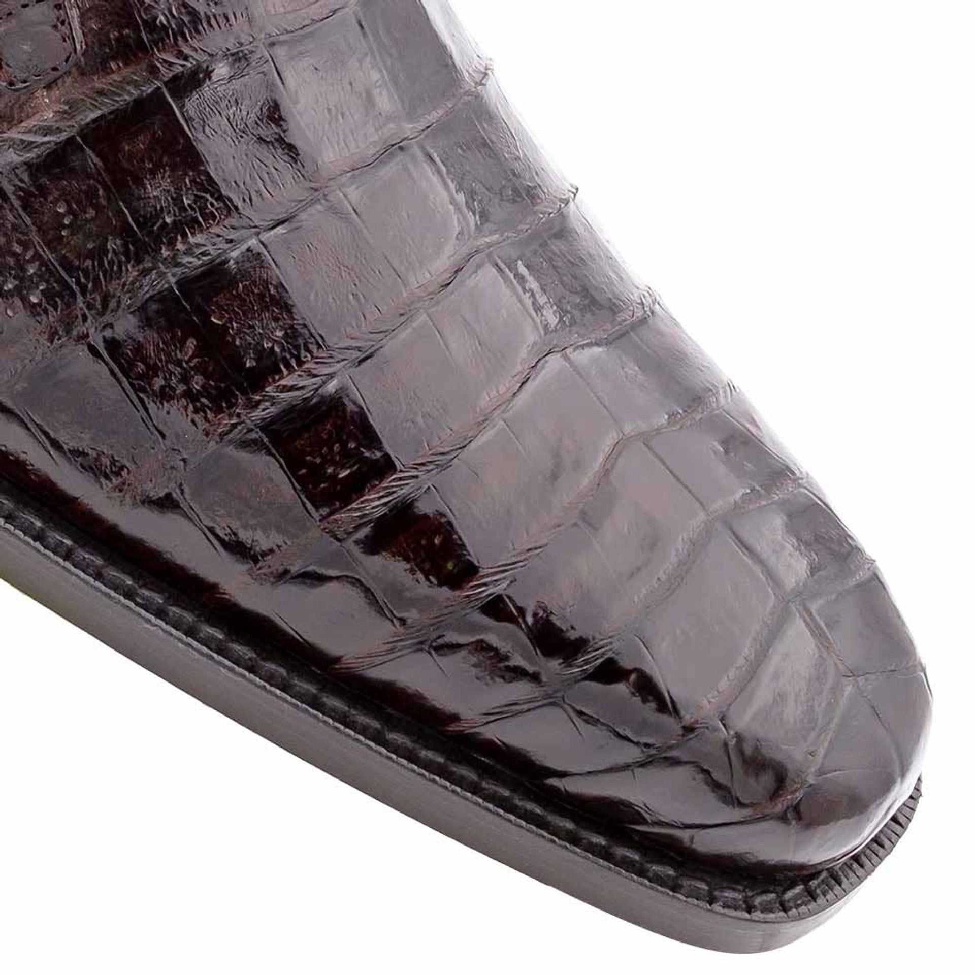 Mezlan Genuine Crocodile Anderson Lace-Up Shoe