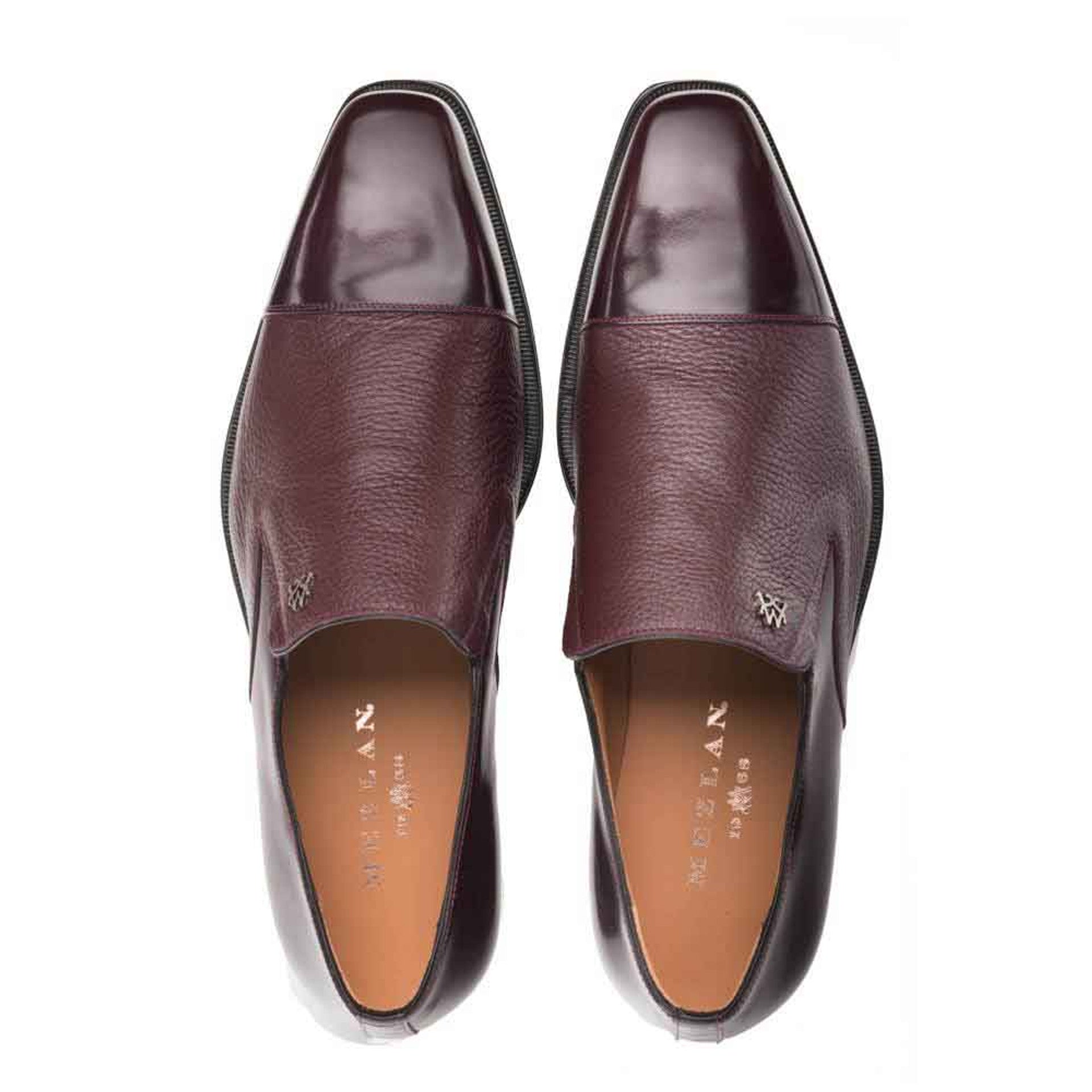 Mezlan Milani Calfskin & Deerskin Slip On