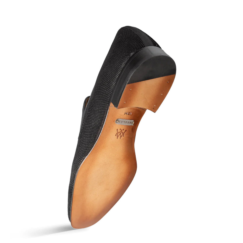 Mezlan Notte Glass Suede Slip On