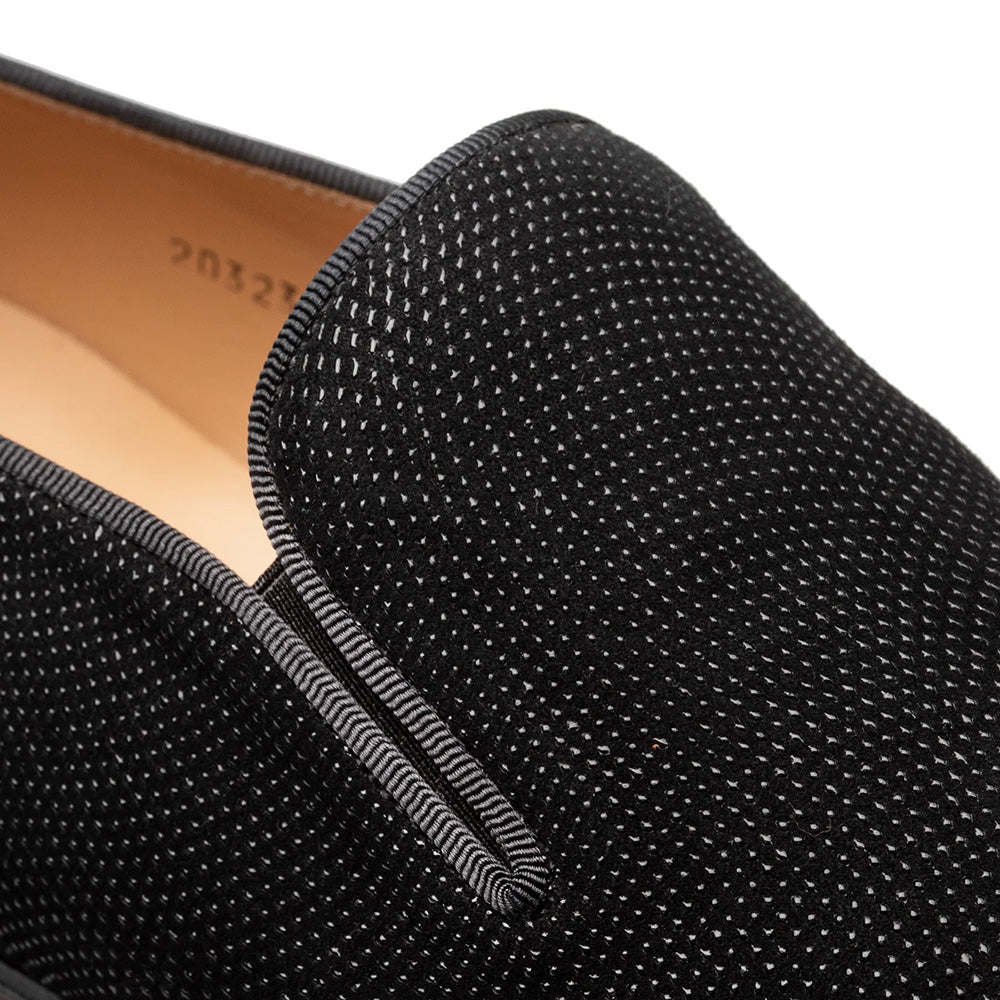 Mezlan Notte Glass Suede Slip On