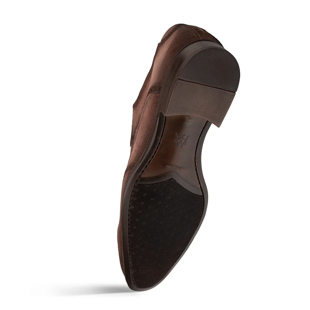 Mezlan Benante Suede Wing Tip Derby