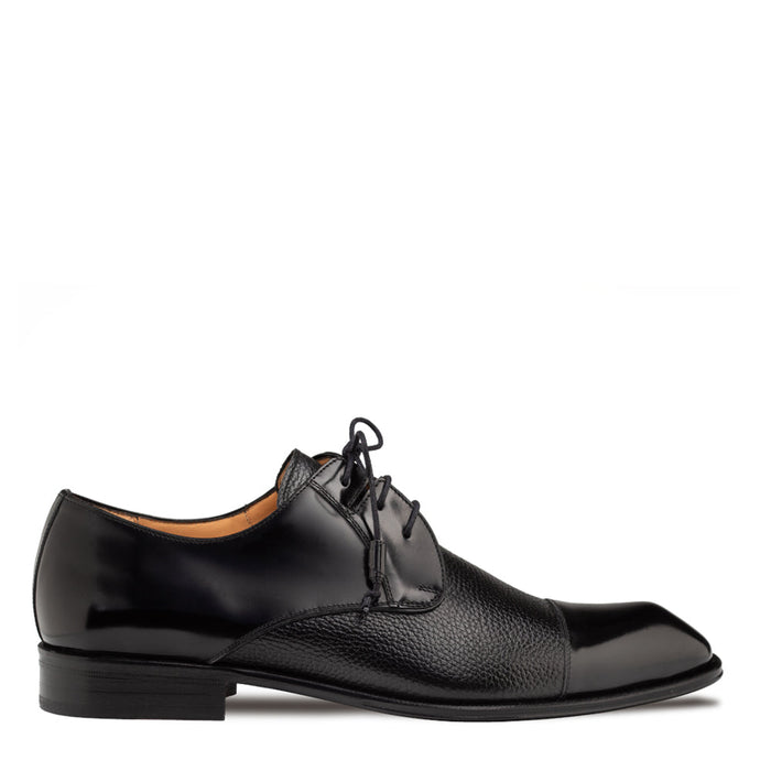 Mezlan Capello Hi-Shine Calf Derby - Luxury Men's Dress Shoe