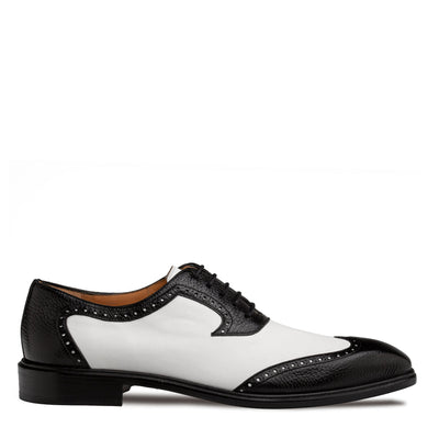 Mezlan Deer Wingtip Oxford: Luxurious Leather Dress Shoe