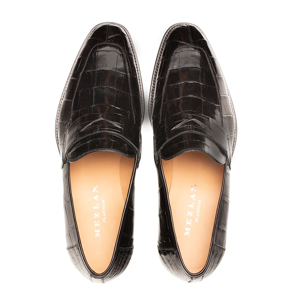 Mezlan Alligator Penny Loafer on Sale