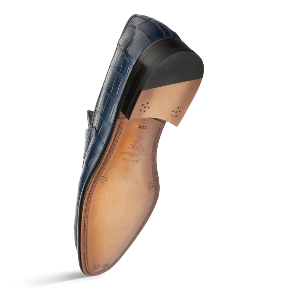 Mezlan Alligator Penny Loafer on Sale