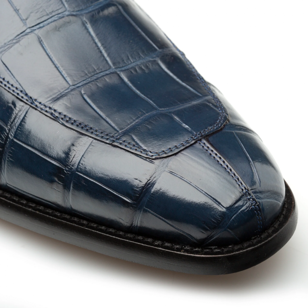 Mezlan Piccolo Alligator Penny Loafer