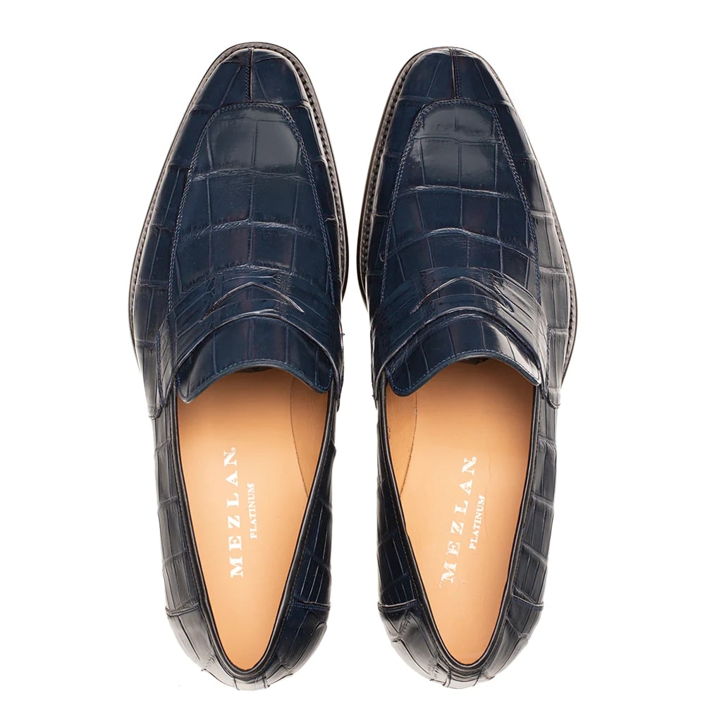 Mezlan Alligator Penny Loafer on Sale