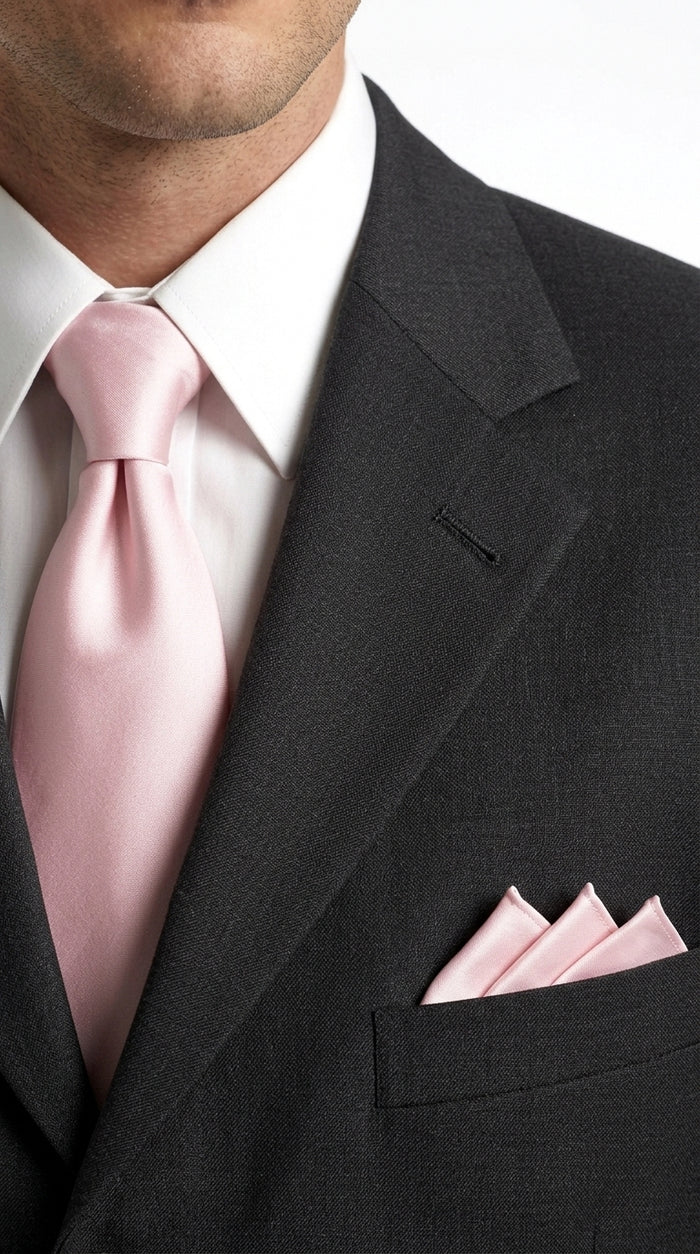 Men’s Black 4 Button Classic Fit Suit, Double Pleated Fully Lined Formal Wedding Business Suit