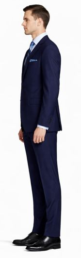 Tiglio 2-Button Slim or Modern Fit in 3-Blue Navy Fabrics