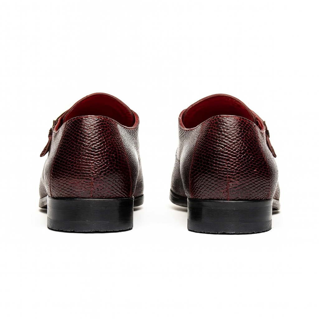 Marco Di Milano Toluca Exotic Monk Strap Shoes
