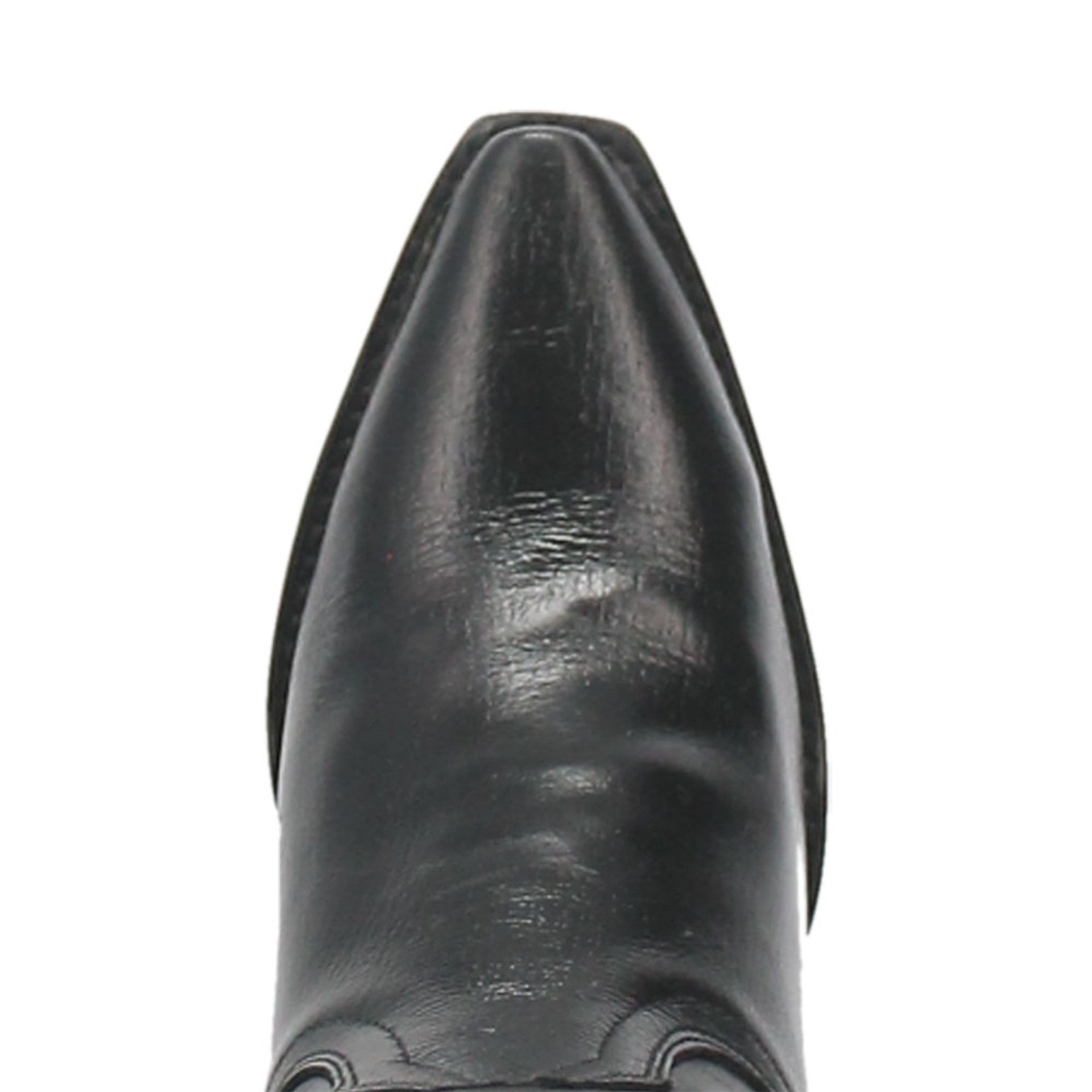 Maria 13 Snip Toe Black Leather Boot by Dan Post