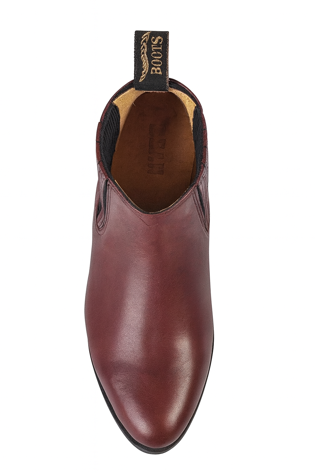 Maroon Color Leather Boot botines para hombre For Men - Short Cowboy - Western Ankle Boots