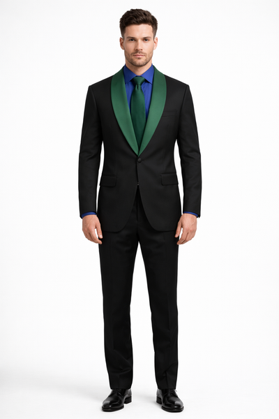Men's Elegant Shawl Lapel Wedding Tuxedo Blazer for Formal Events