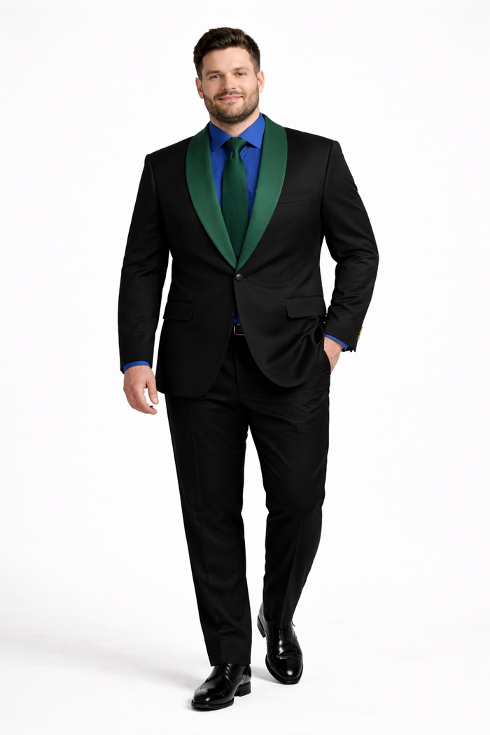 Men's Elegant Shawl Lapel Wedding Tuxedo Blazer for Formal Events