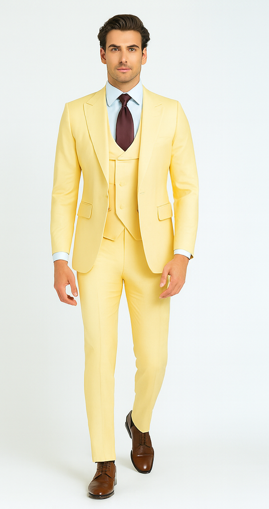 Men’s Rossi Man Paul RM1394 – Stylish Tailored Fit Suit - Modern Formalwear for Men