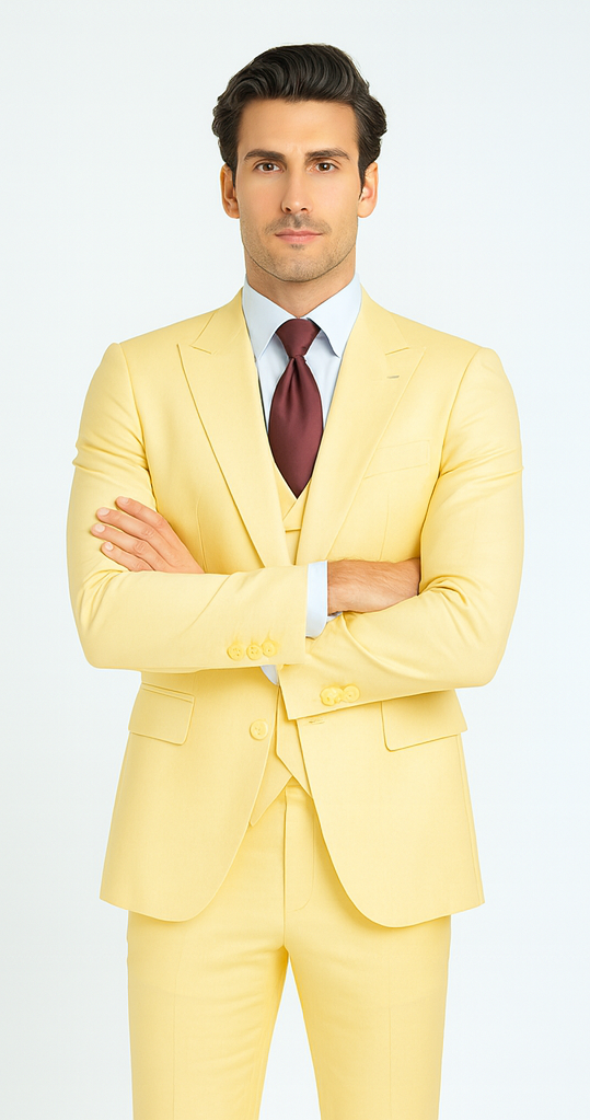 Men’s Rossi Man Paul RM1394 – Stylish Tailored Fit Suit - Modern Formalwear for Men