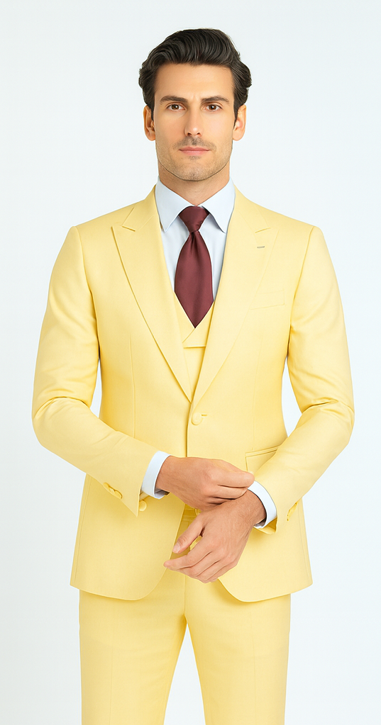 Men’s Rossi Man Paul RM1394 – Stylish Tailored Fit Suit - Modern Formalwear for Men