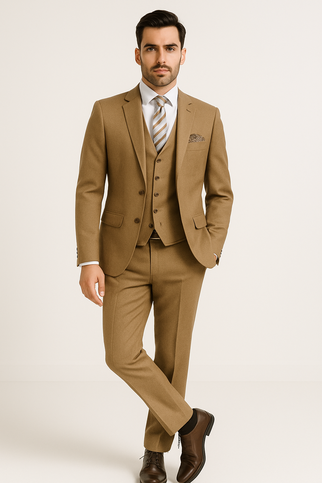 100% Fabric - Slim or Modern Fit Suits - Classic Fit Alberto Nardoni Brand