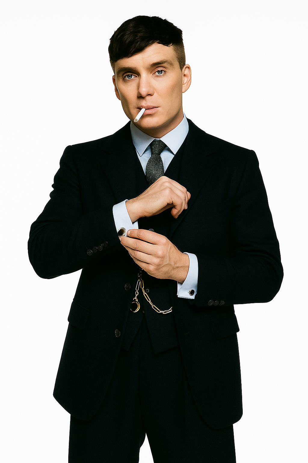 Thomas Shelby Inspired Suit & Overcoat Costume